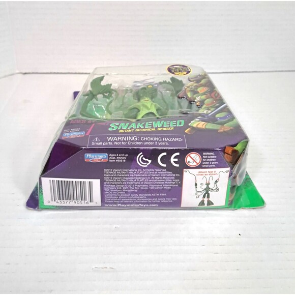 Teenage Mutant Ninja Turtles Snakeweed Figure TMNT Playmates Toys Nickelodeon - Picture 5 of 6
